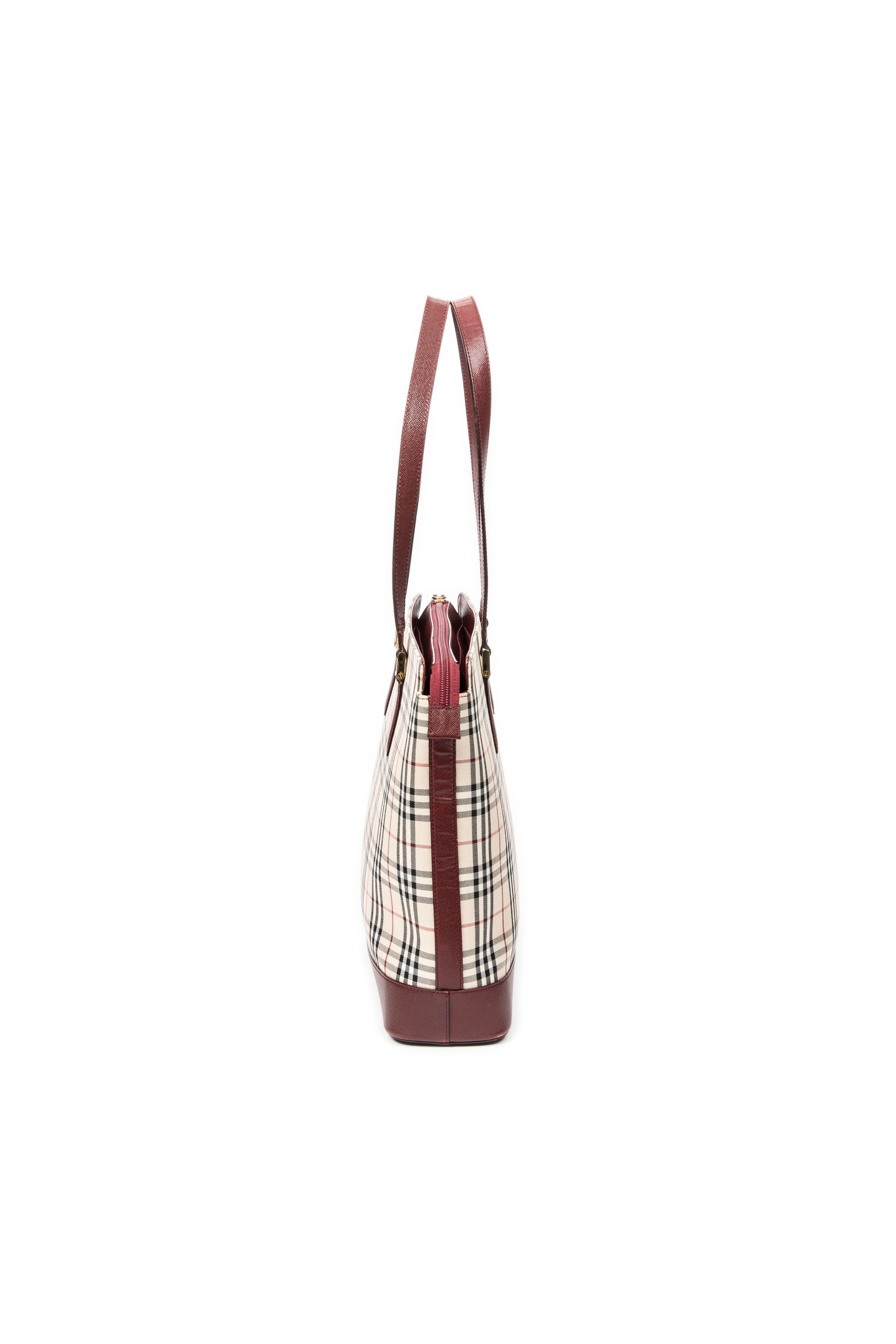 Large Zip Shopping Tote 