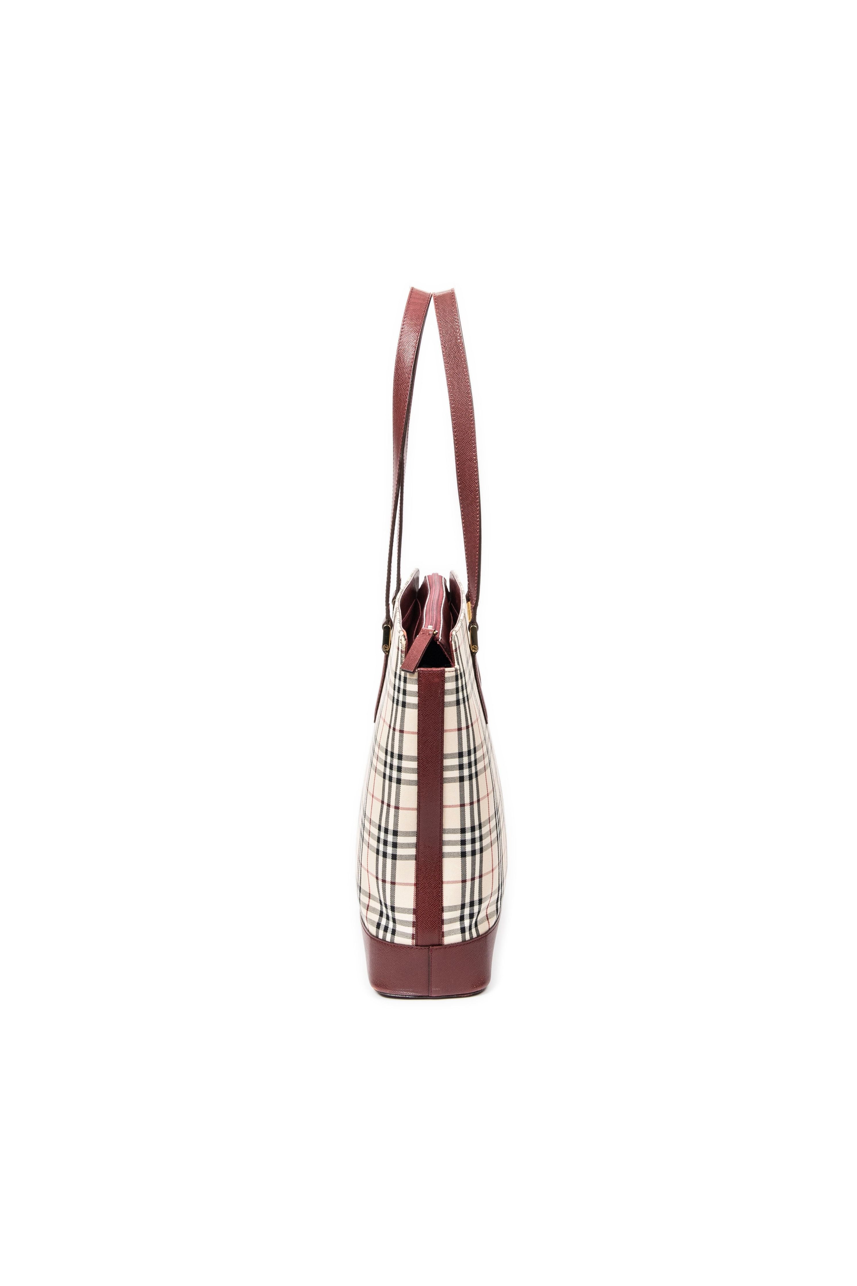 Large Zip Shopping Tote 