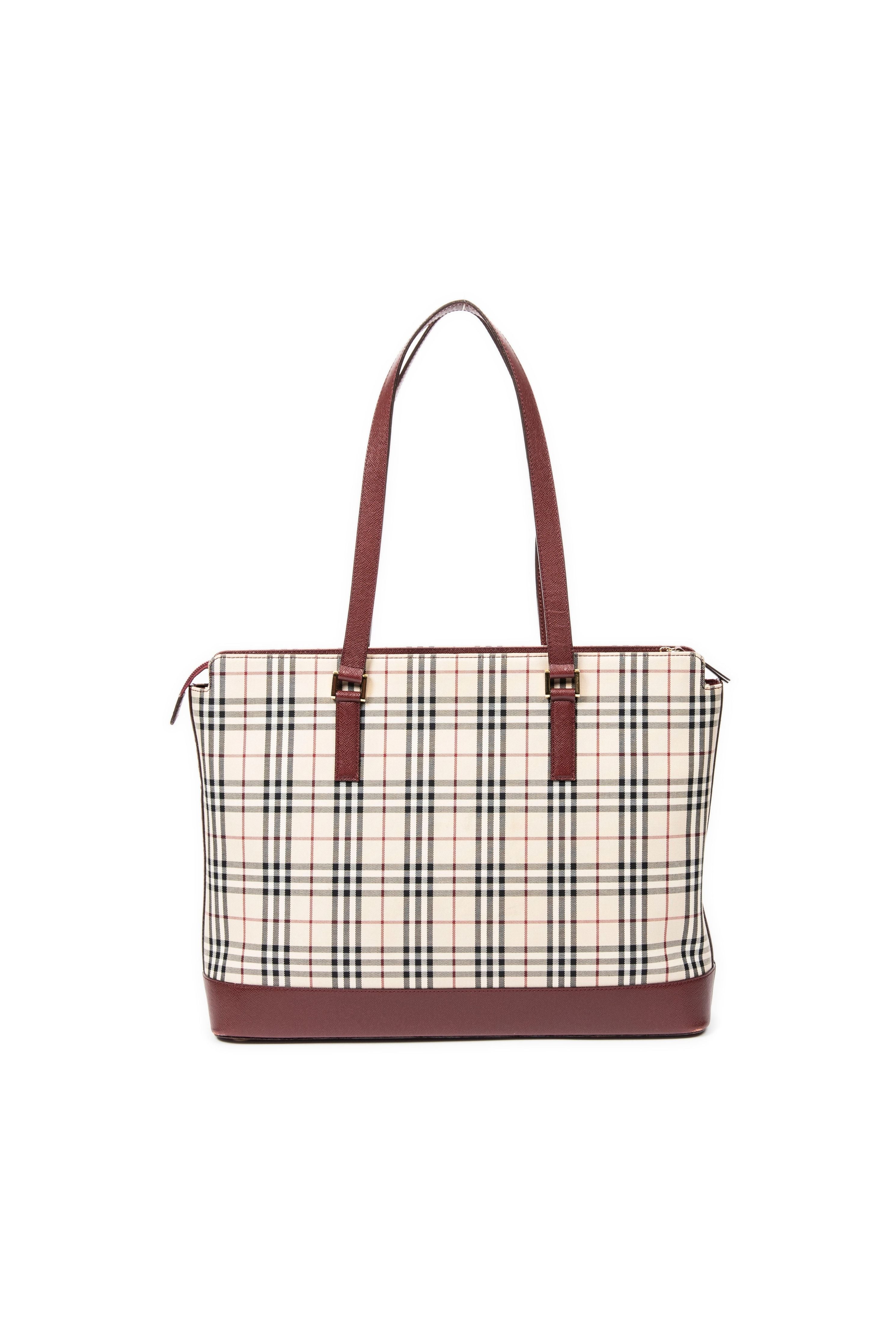 Large Zip Shopping Tote 