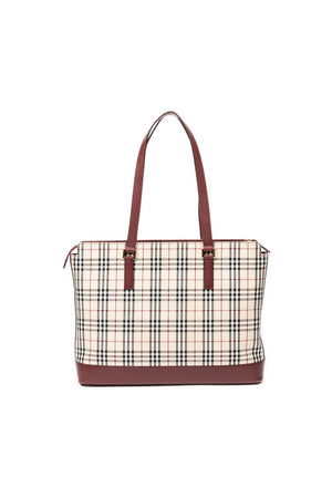 Large Zip Shopping Tote 