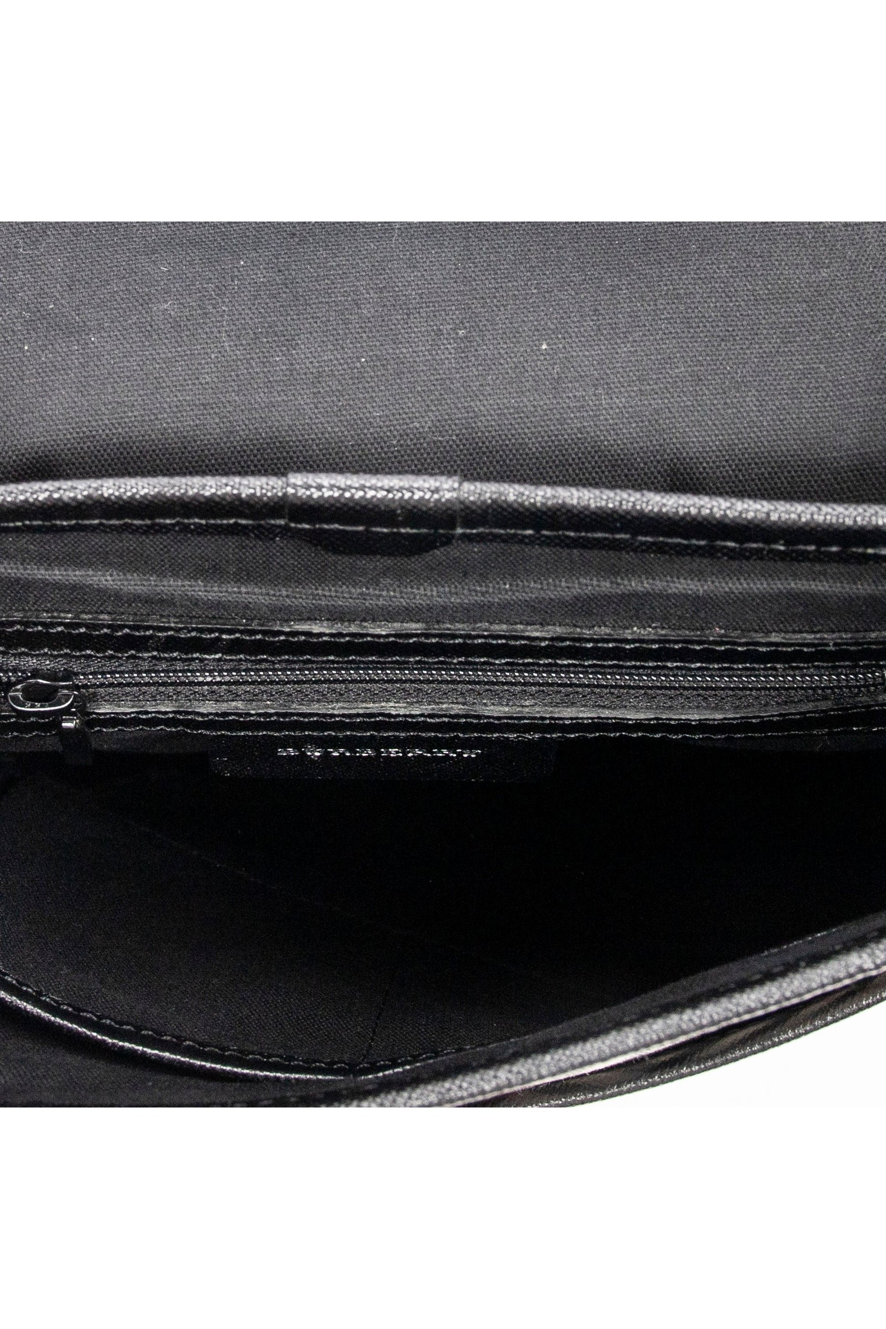 Turn Lock Flap Crossbody 