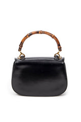 Vintage Small Bamboo Top Handle Flap 