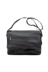 Front Zip Messenger Bag 