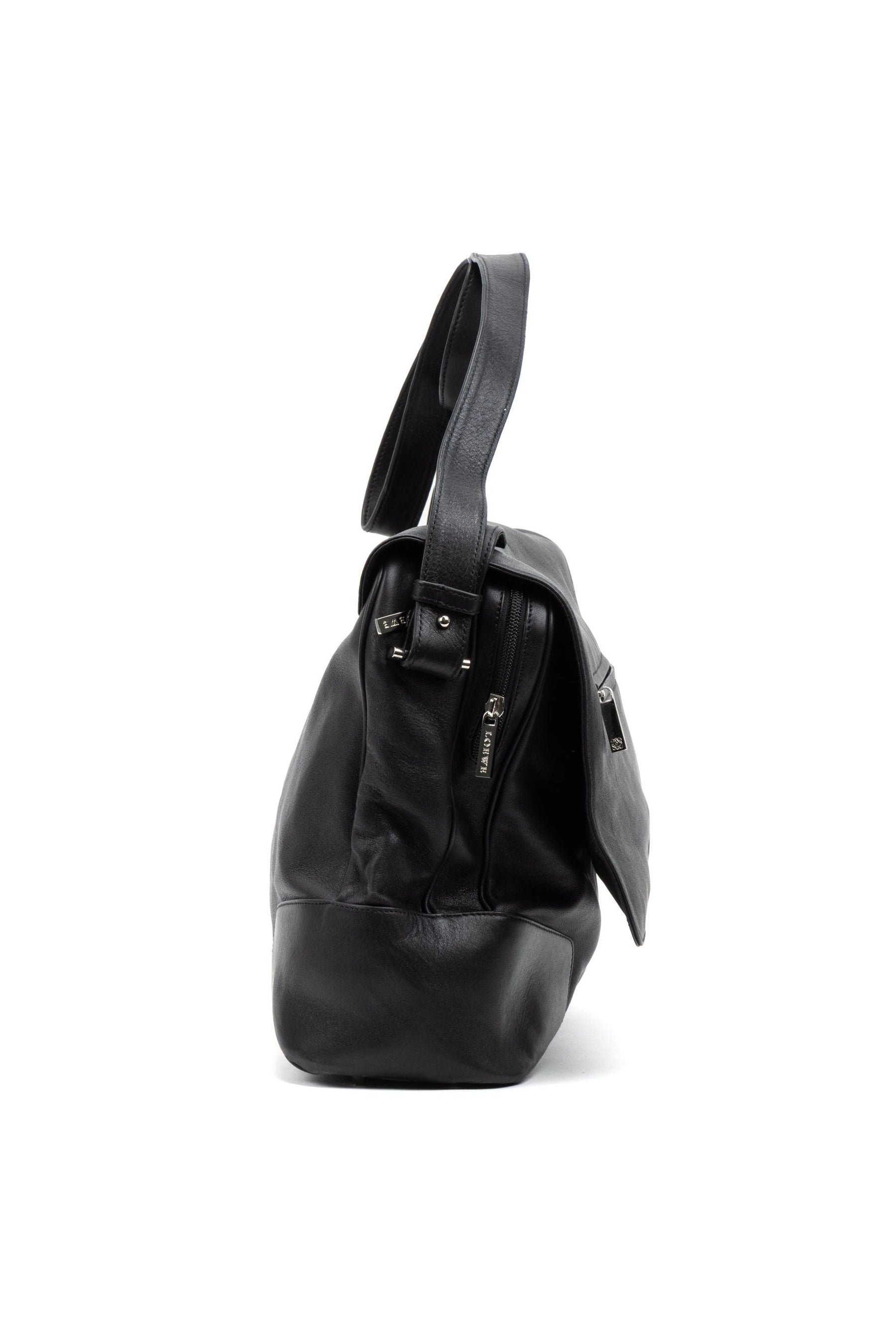 Front Zip Messenger Bag 