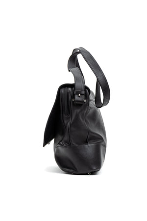 Front Zip Messenger Bag 