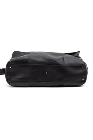 Front Zip Messenger Bag 