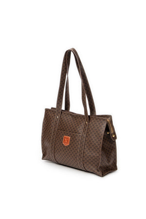 Square Zip Shopping Tote 