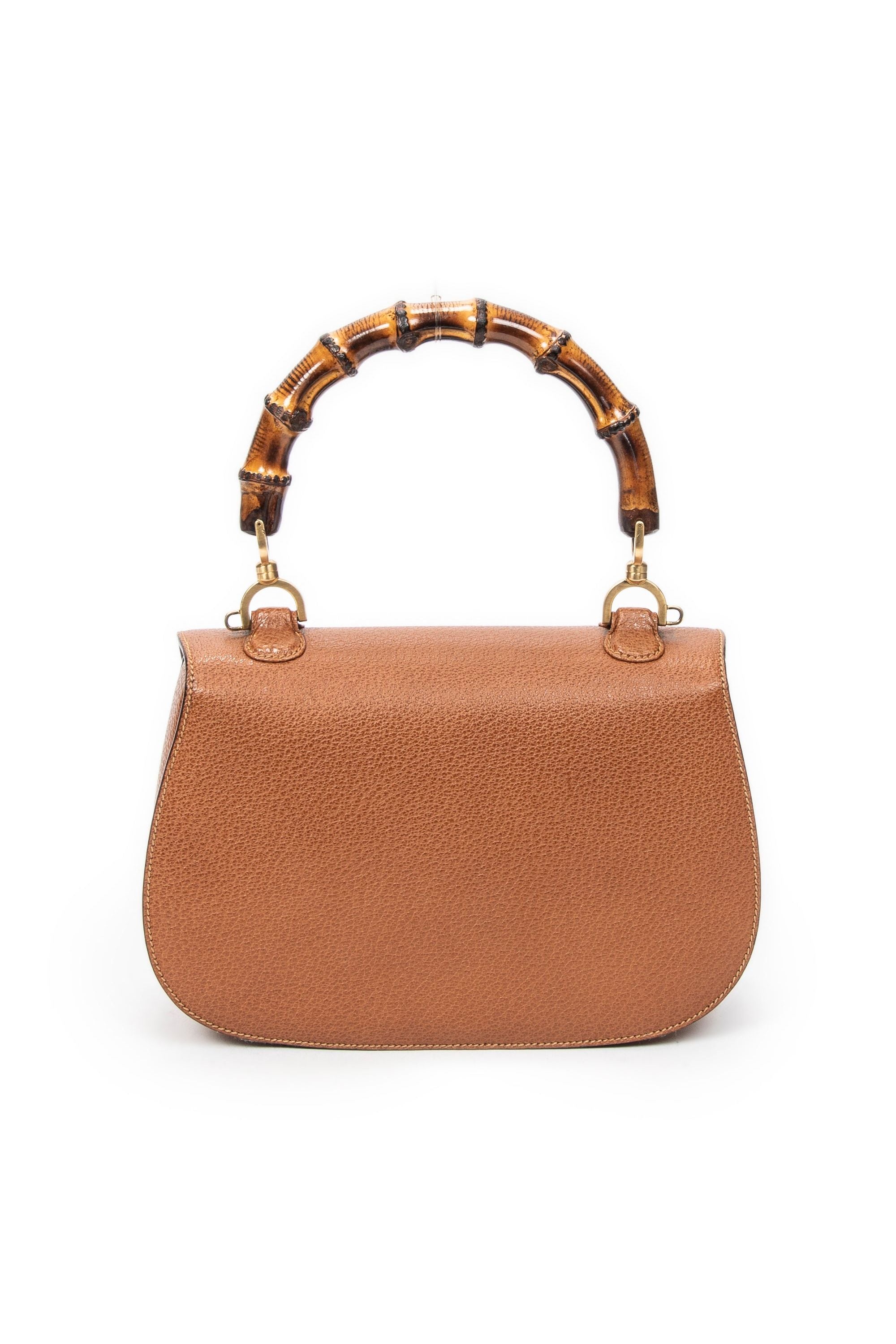GUCCI ハンドバッグ ミニボストンバッグ ベージュ/オレンジ Gucci | Medium Bamboo Top Handle Flap – Eclipse Sample Sales