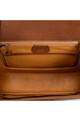 Medium Bamboo Top Handle Flap 