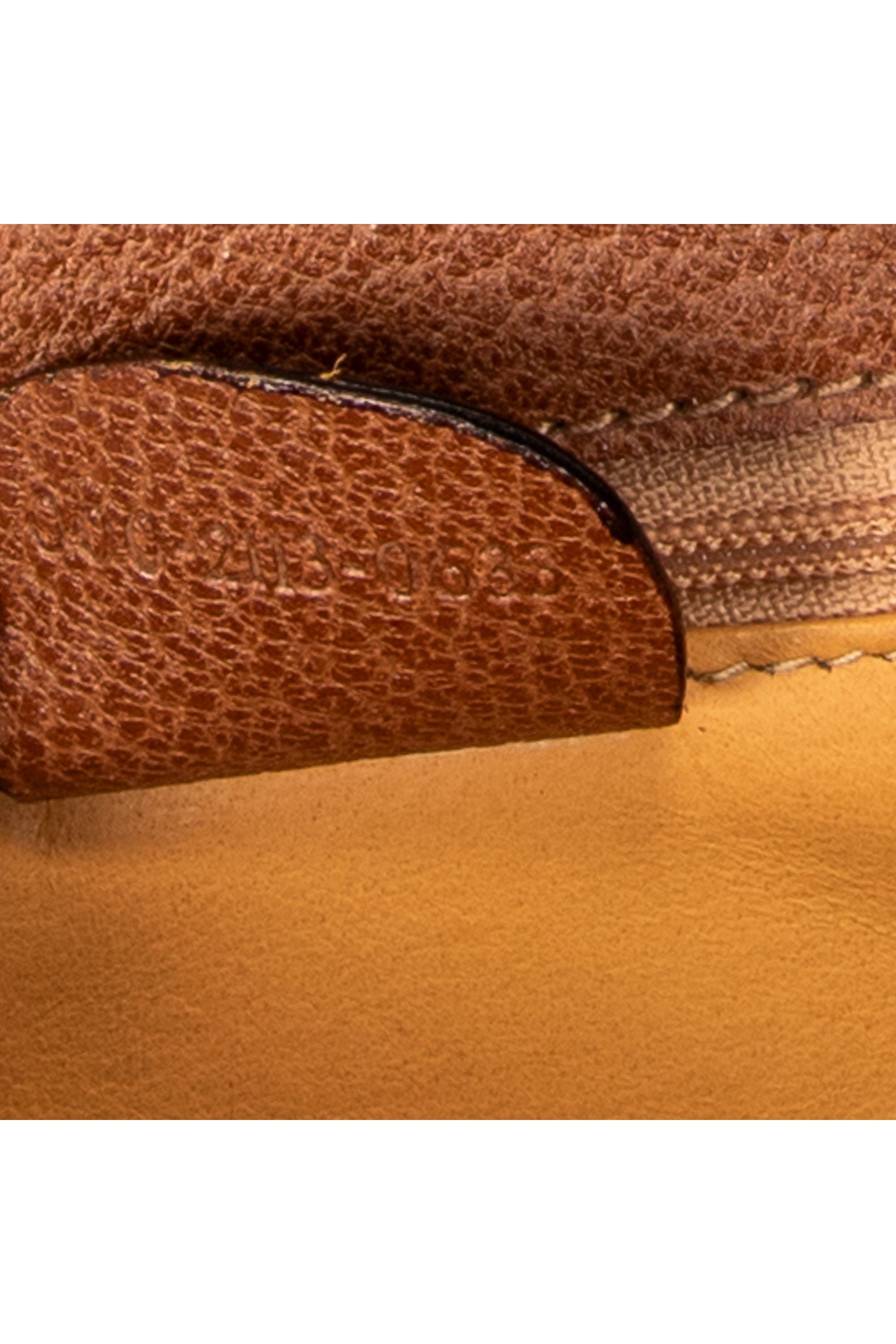Medium Bamboo Top Handle Flap 
