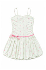 Bailey Rose & Bow Yellow Satin Ballet Dress