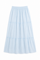 Bella Pastel Blue Heart Maxi
