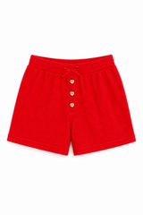 Wes Camp Red Waffle Short