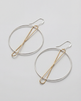 The Two Tone Interlock Earrings | Two Tone