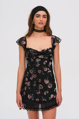 For Love & Lemons Aigrette Mini Dress