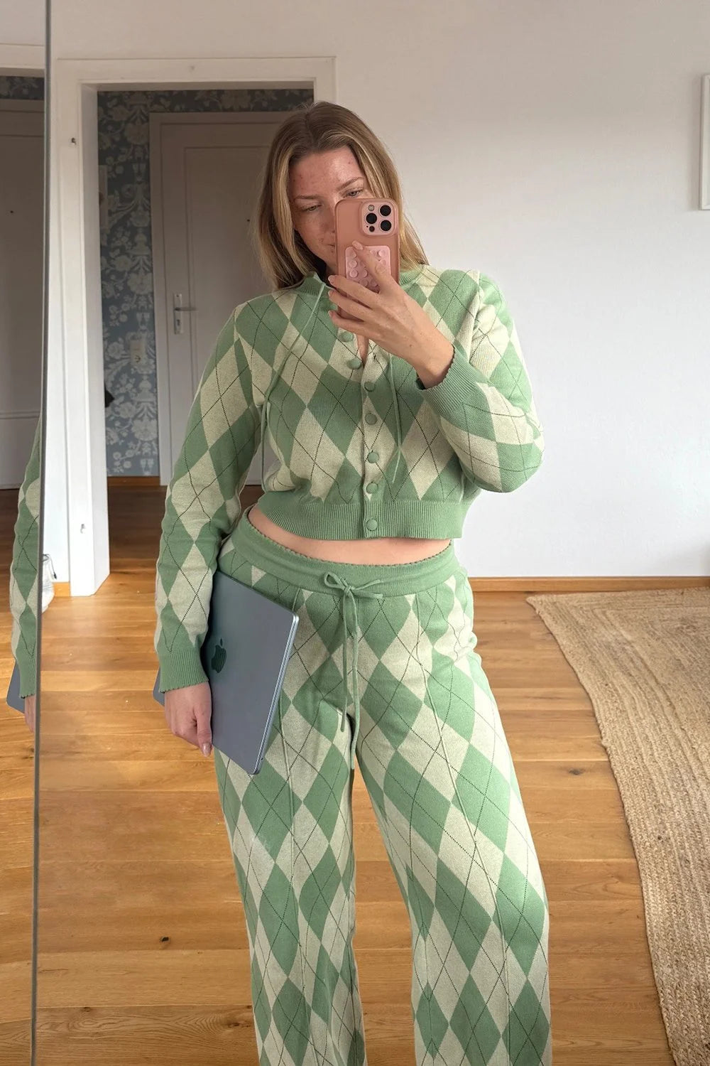 @thesegirlscom in House of Sunny Argyle Lounge Pant