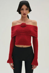 For Love & Lemons Aspen Knit Top