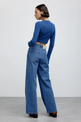 Significant Other Audrey Top - Indigo