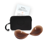 Match Maker - Seamless Sticky Bra + Carrying Case in Black