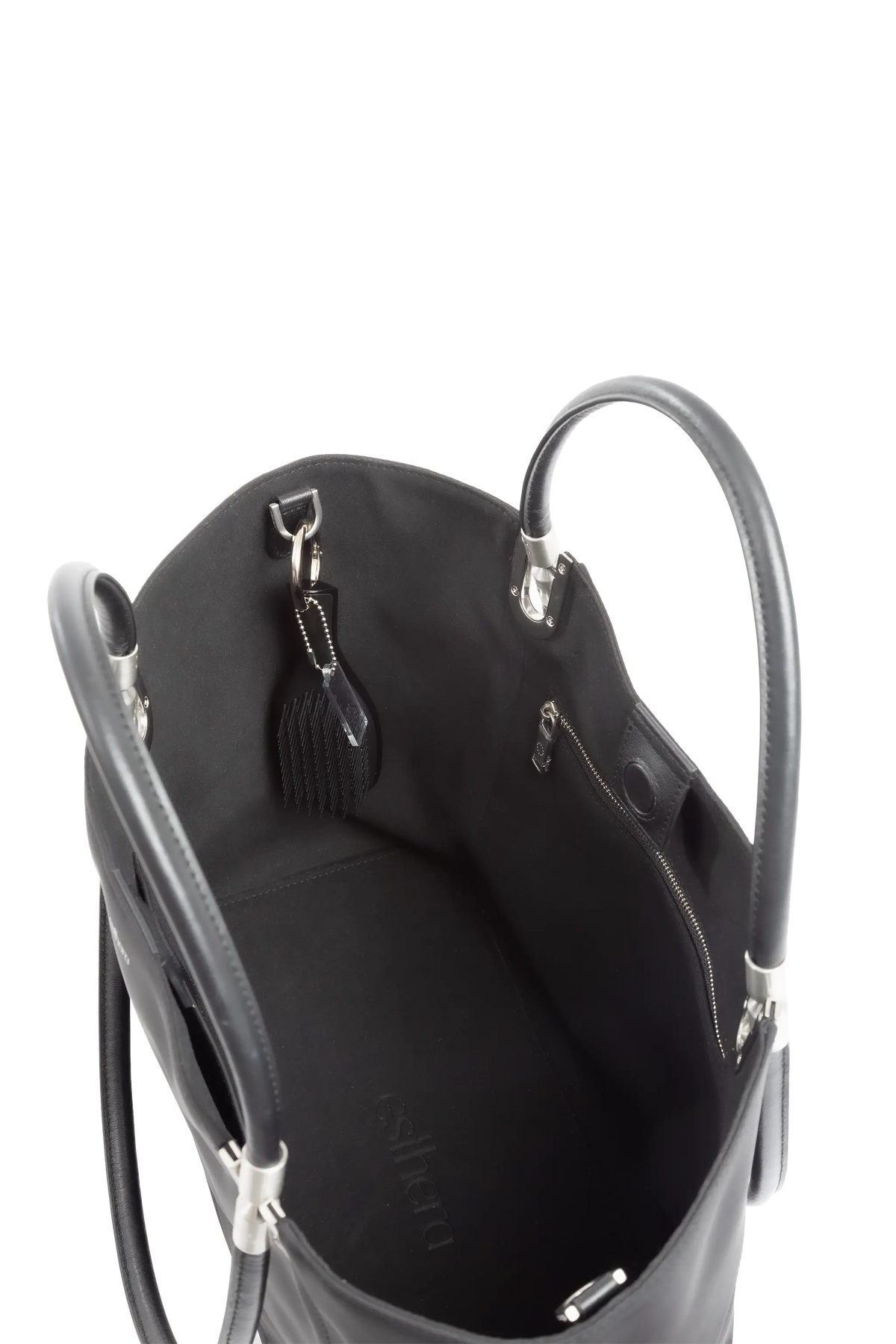 4pm Maxi Nylon Handbag Black