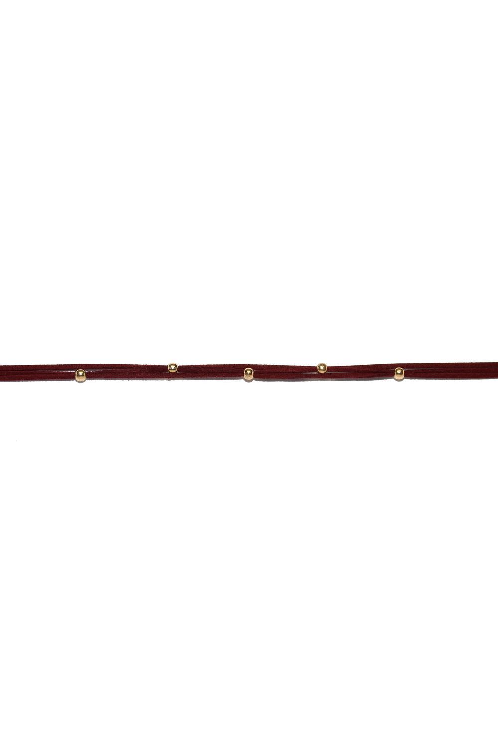 Beaded Choker | Silver/black