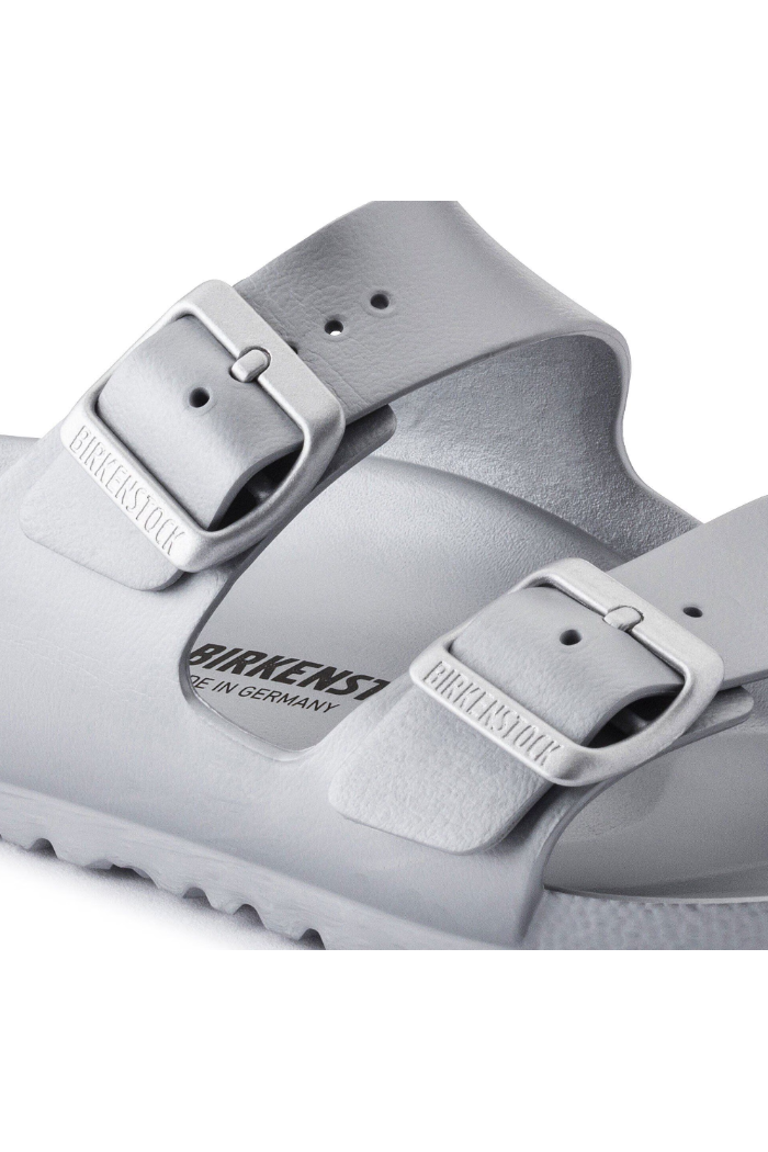 Birkenstock Arizona Essentials EVA | Metallic Silver | Narrow