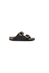 Birkenstock Arizona Big Buckle Nubuck Leather Black