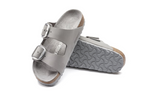 Birkenstock Arizona Big Buckle Nubuck Leather Dove Gray