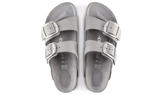 Birkenstock Arizona Big Buckle Nubuck Leather Dove Gray