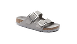 Birkenstock Arizona Big Buckle Nubuck Leather Dove Gray