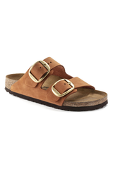 Birkenstock Arizona Big Buckle Nubuck Leather | Pecan | Narrow