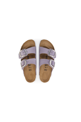 Birkenstock Arizona Big Buckle Nubuck Leather Purple Fog