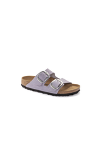Birkenstock Arizona Big Buckle Nubuck Leather Purple Fog