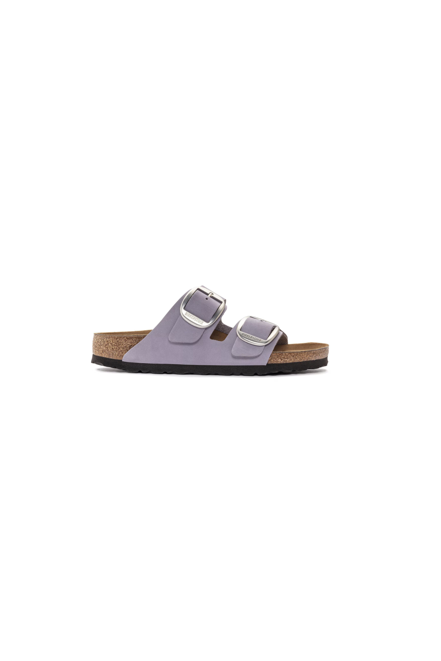 Birkenstock Arizona Big Buckle Nubuck Leather Purple Fog