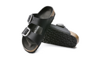 Birkenstock Arizona Big Buckle Oiled Leather Black Sandals