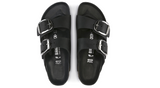 Birkenstock Arizona Big Buckle Oiled Leather Black Sandals