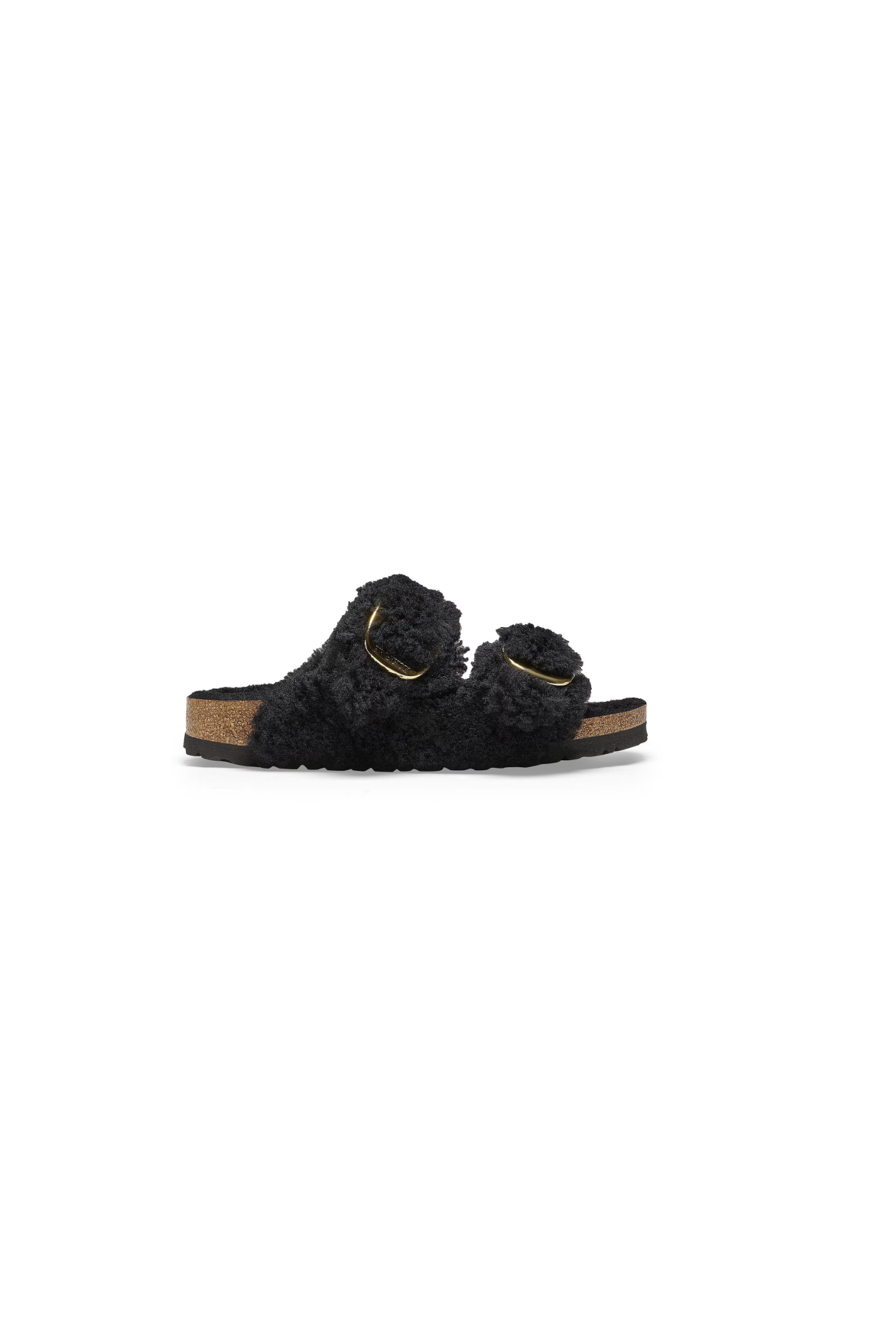 Birkenstock Arizona Big Buckle Shearling | Black Gold | Narrow
