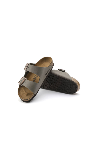 Birkenstock Arizona Birkibuc Sandals | Stone | Regular