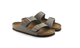 Birkenstock Arizona Birkibuc Stone Sandals