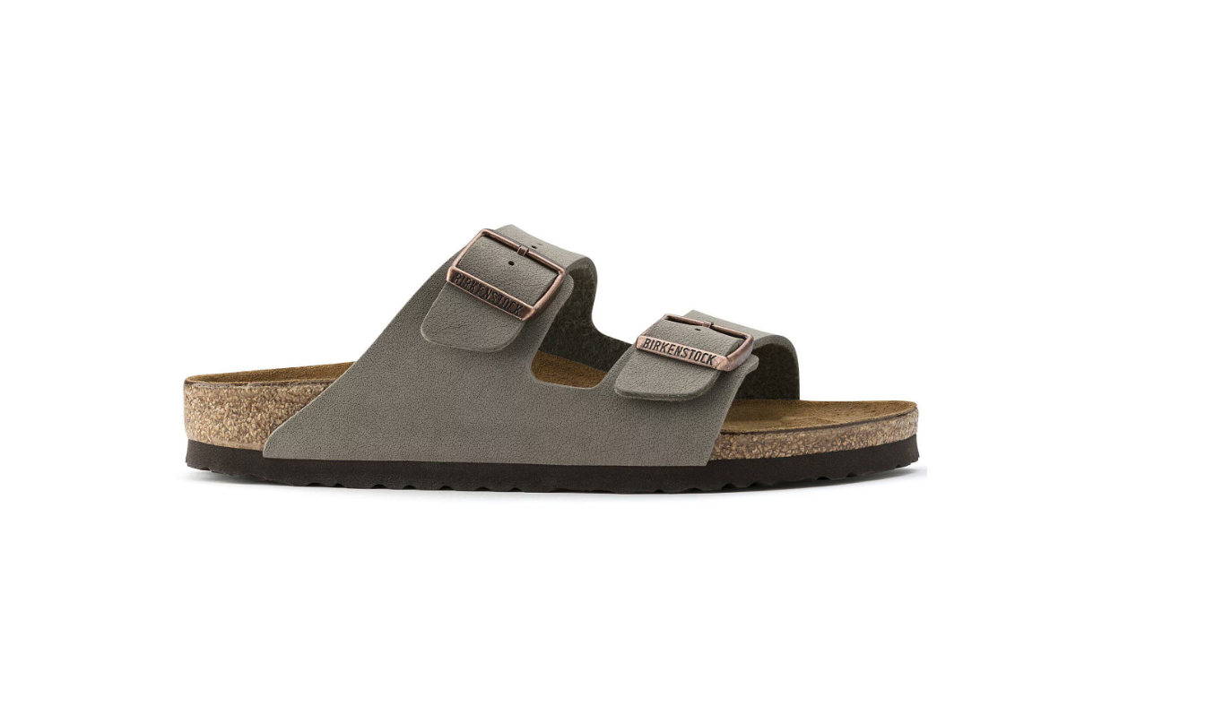 Birkenstock Arizona Birkibuc Stone Sandal