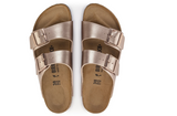 Birkenstock Arizona Birko-Flor Metallic Copper Sandals