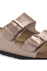 Birkenstock Arizona Birko-Flor Metallic Copper Sandals