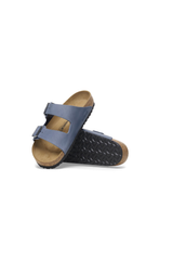 Birkenstock Arizona Oiled Leather Elemental Sandals | Blue | Narrow