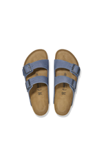 Birkenstock Arizona Oiled Leather Elemental Sandals | Blue | Narrow