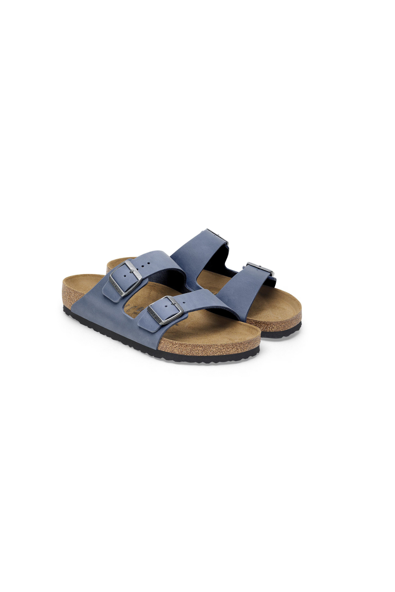 Birkenstock Arizona Oiled Leather Elemental Sandals | Blue | Regular