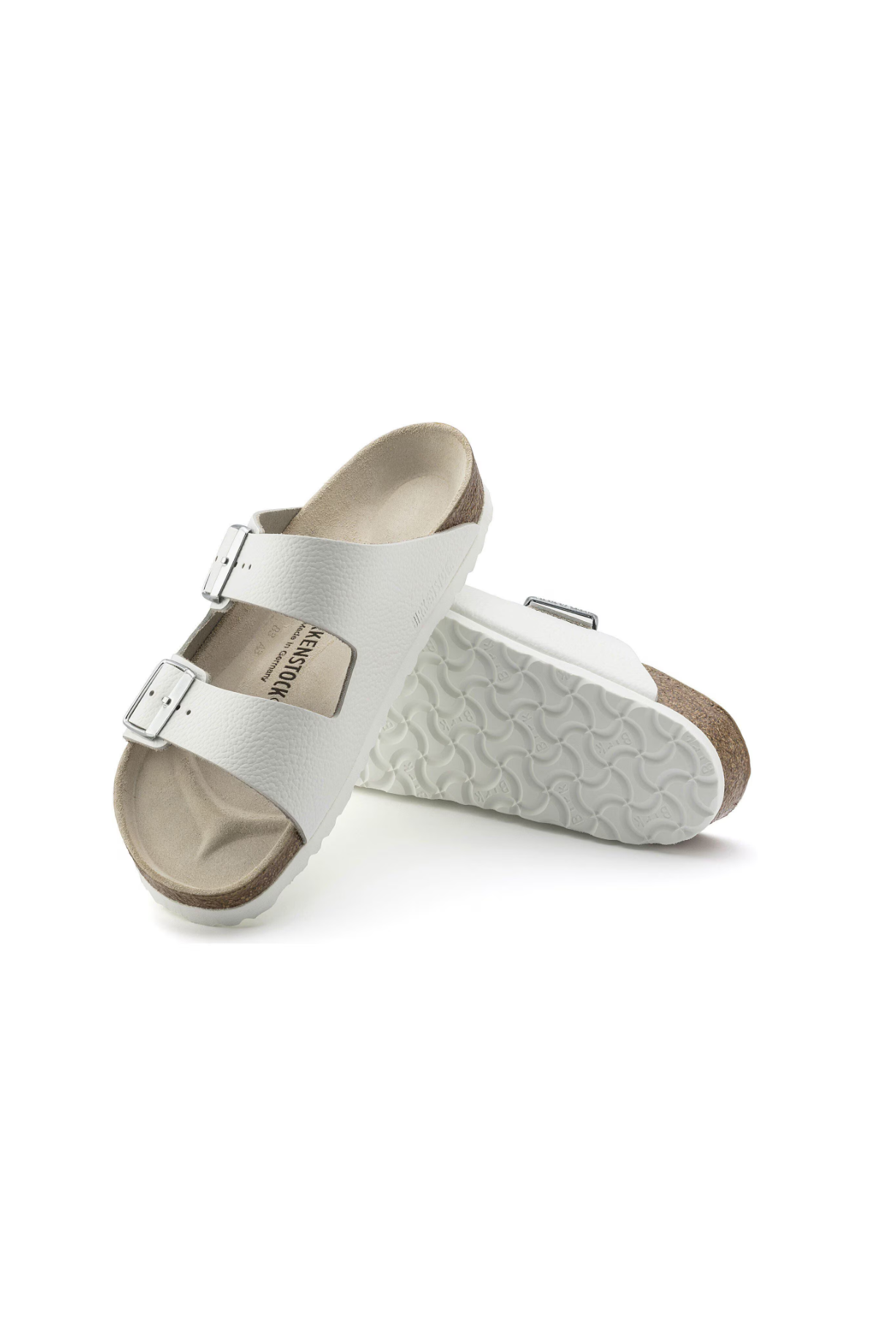 Birkenstock Arizona Natural Leather | White