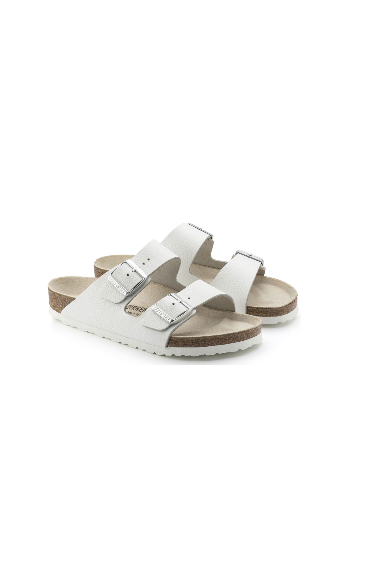 Birkenstock Arizona Natural Leather | White