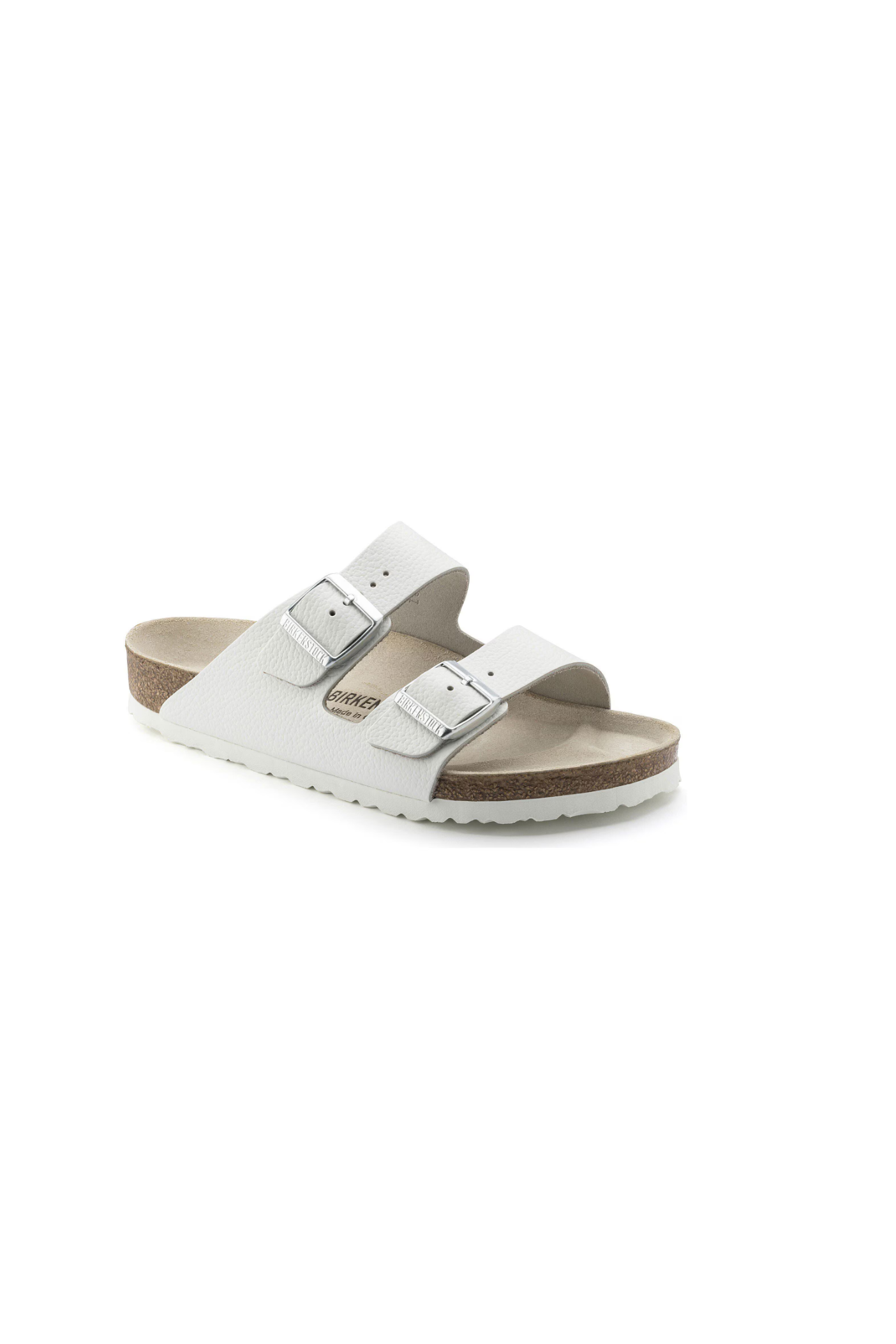 Birkenstock Arizona Natural Leather | White