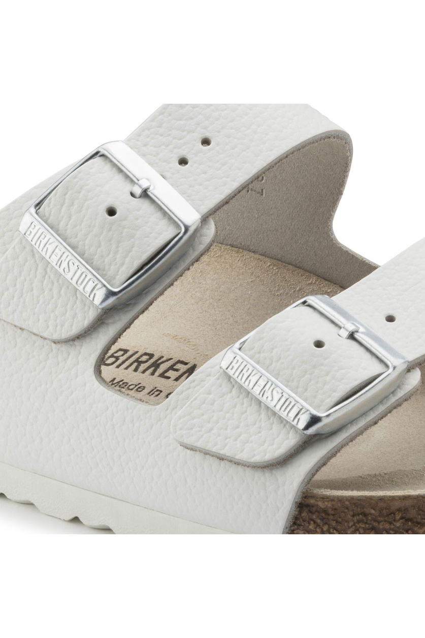 Birkenstock Arizona Natural Leather | White
