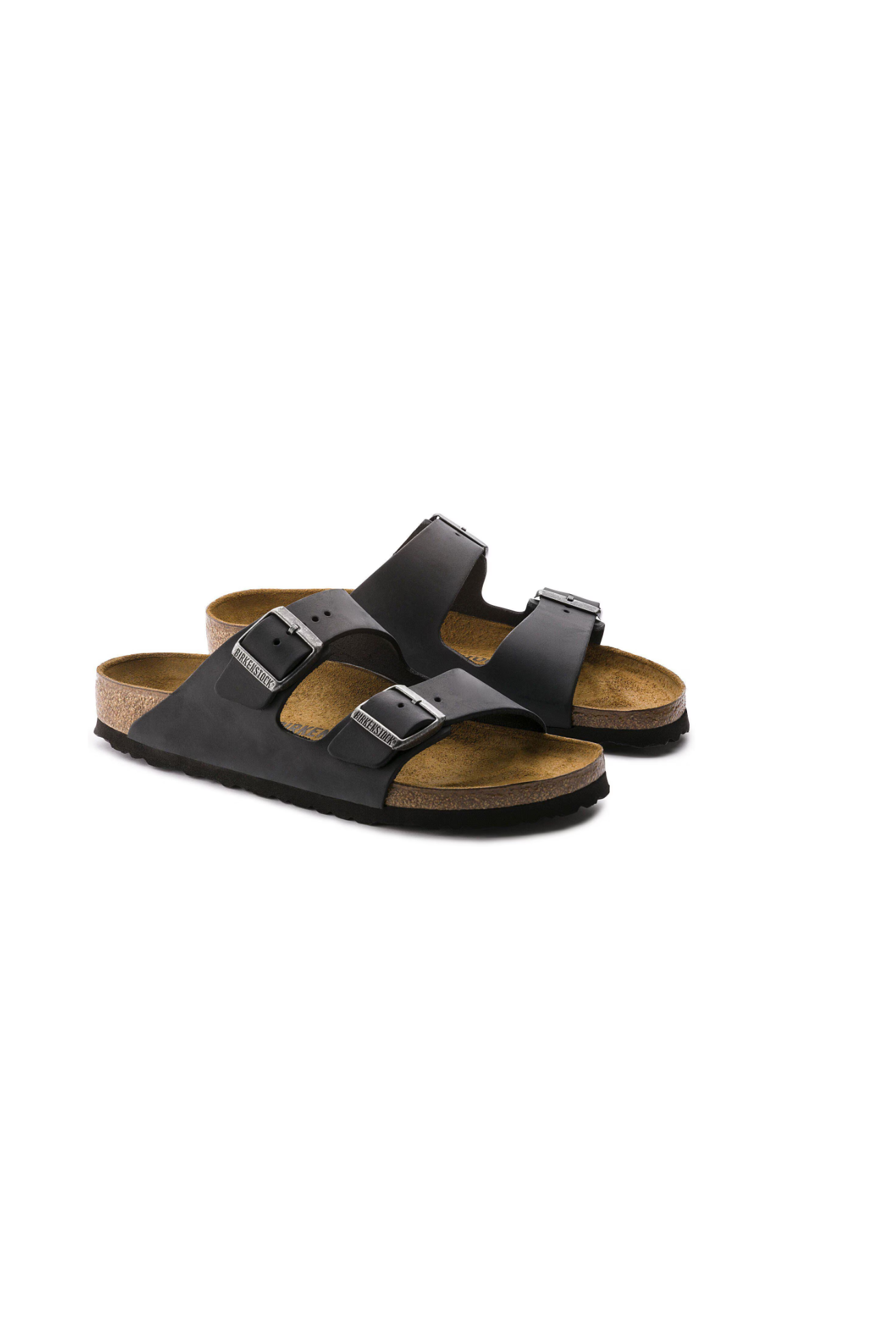 Birkenstock Arizona Oiled Leather | Black | Regular